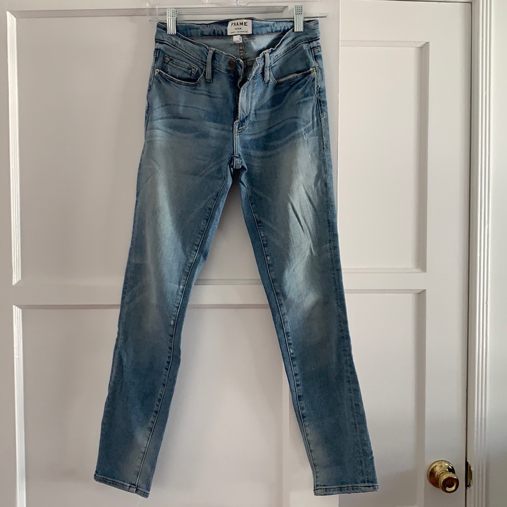 Frame denim skinny jeans